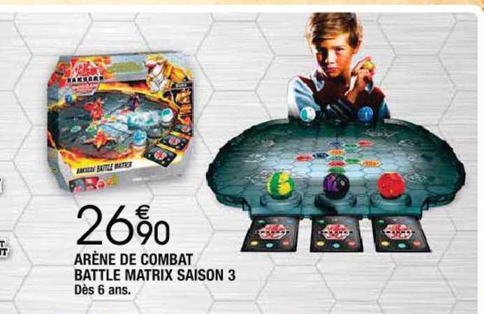 arène de combat battle matrix saison 3