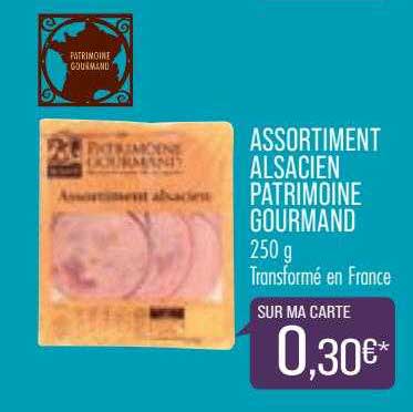Assortiment Alsacien Patrimoine Gourmand