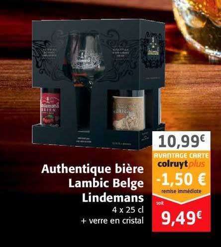 authentique bière lambic belge lindemans