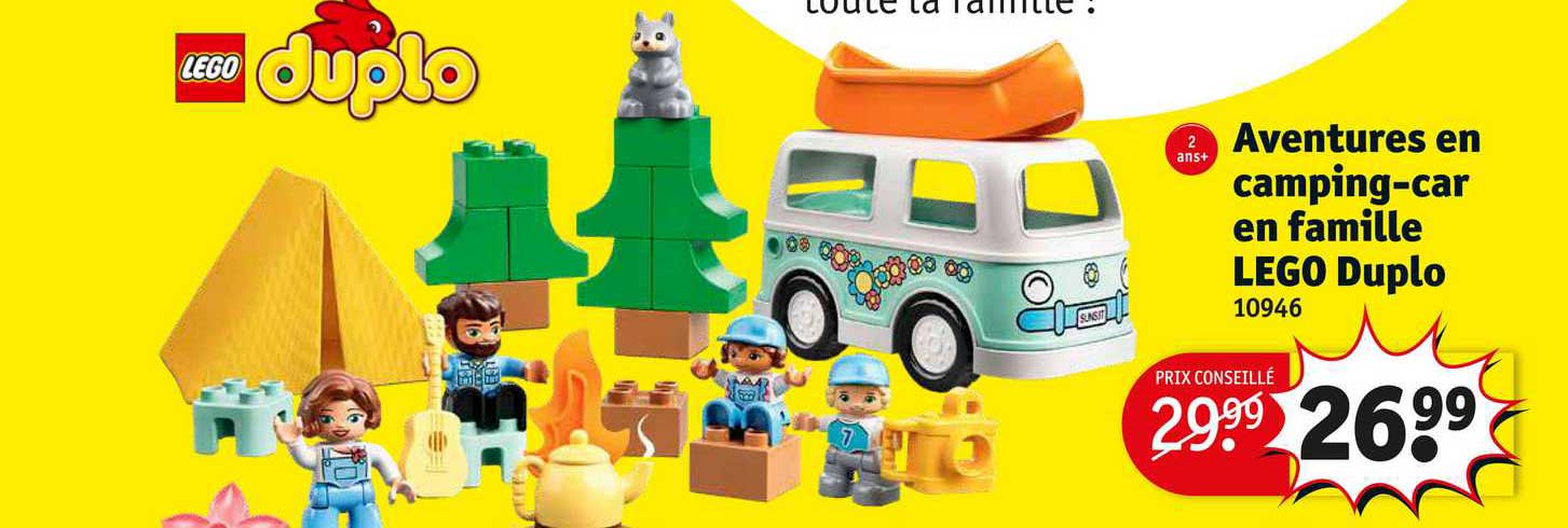aventures en camping-car en famille lego duplo