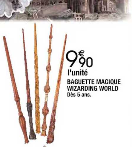 baguette magique wizarding world