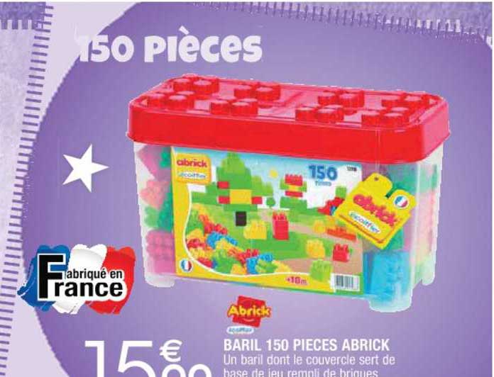 baril 150 pièces abrick