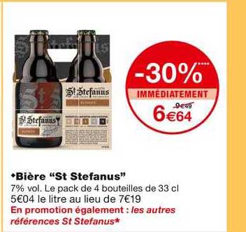Bière "st Stefanus"