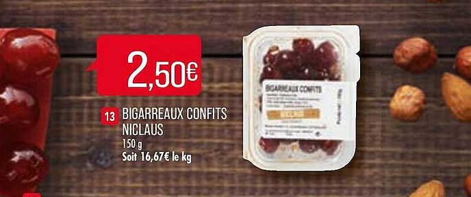 bigarreaux confits niclaus