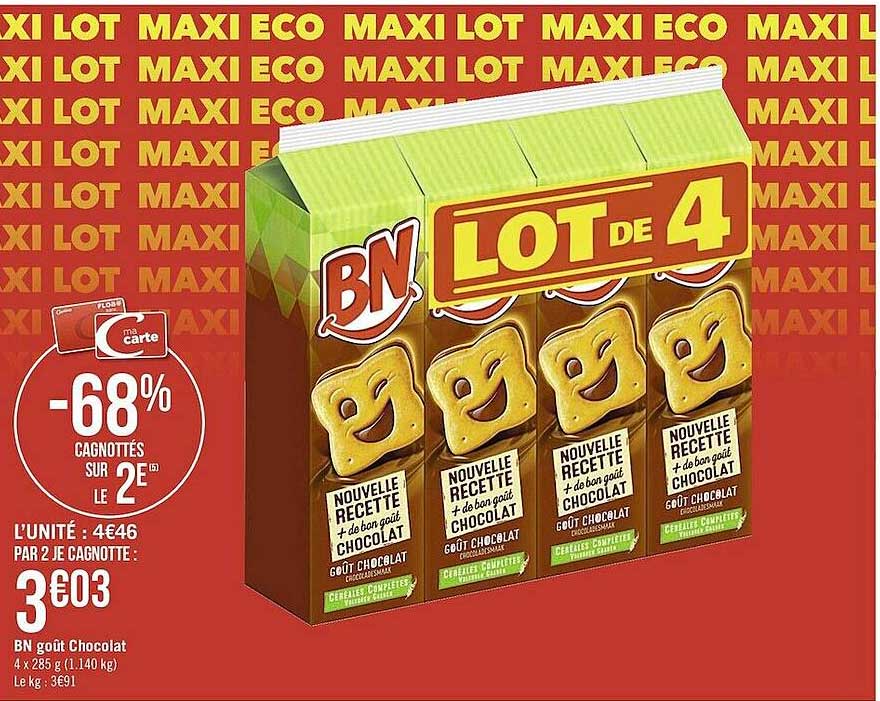 Bn Goût Chocolat