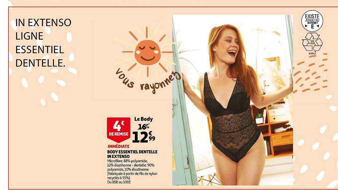 body essentiel dentelle in extenso