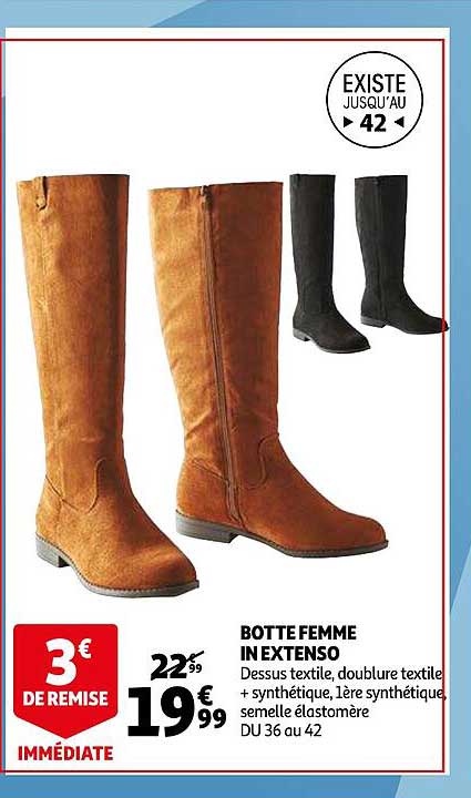 botte femme in extenso