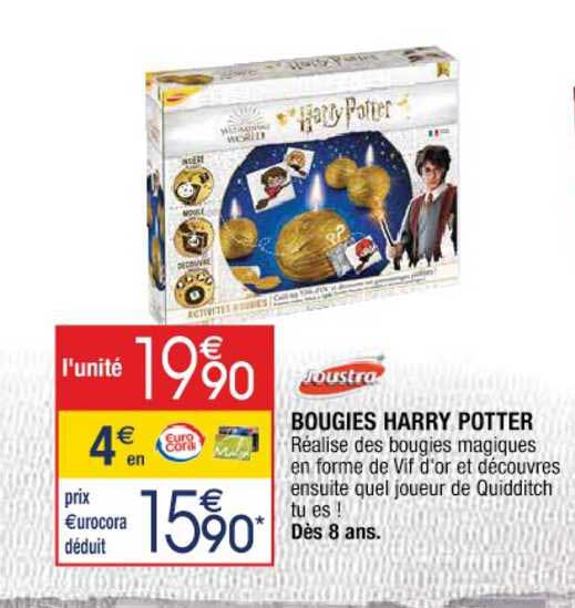 bougies harry potter