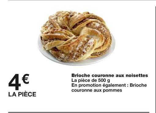 Brioche Couronne Aux Noisettes