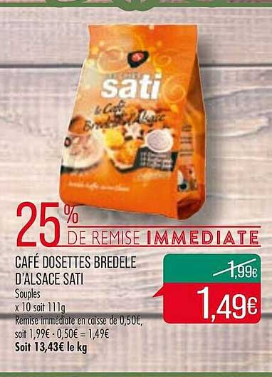 café dosettes bredele d'alsace sati