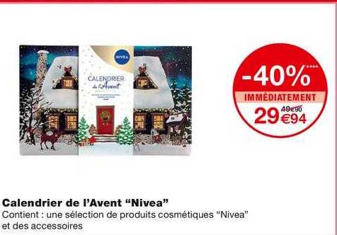 Calendrier De L'avent "nivea"