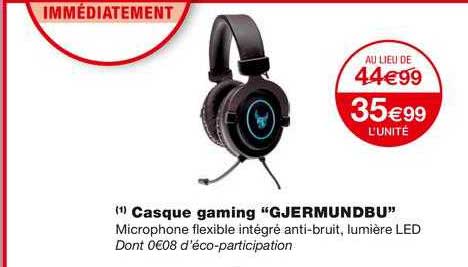 Casque Gaming "gjermundbu"