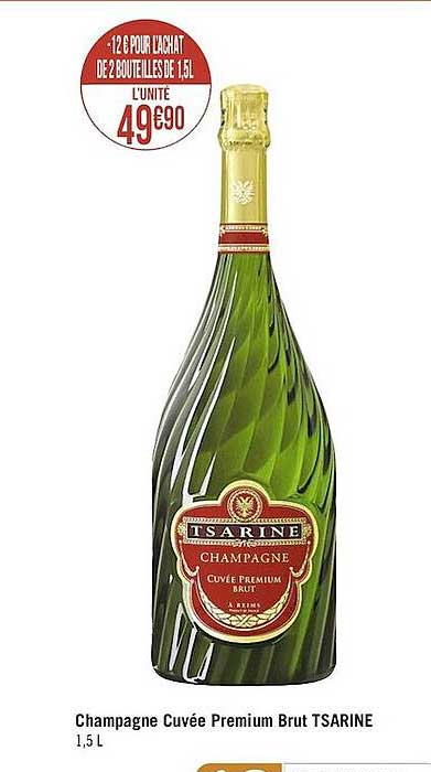 Champagne Cuvée Premium Brut Tsarine