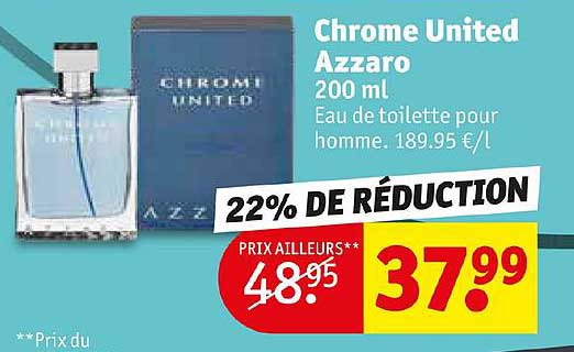 chrome united azzaro 200 ml