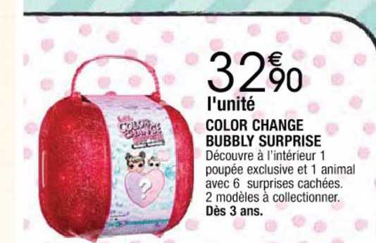 Color Change Bubbly Surprise