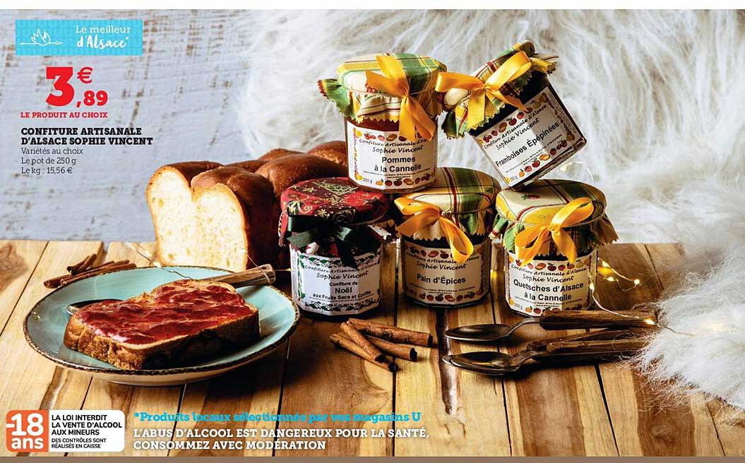 Confiture Artisanale D'alsace Sophie Vincent