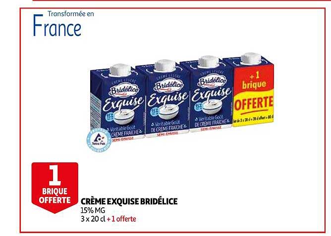 crème exquise bridélice