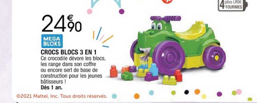 Crocs Blocs 3 En 1 Mega Bloks