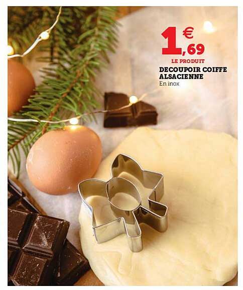 découpoir coiffe alsacienne