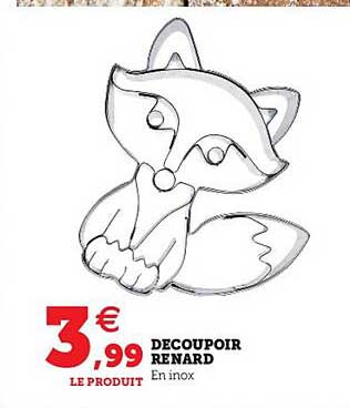 découpoir renard