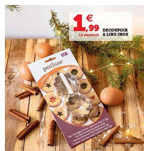 découpoirs à linz inox