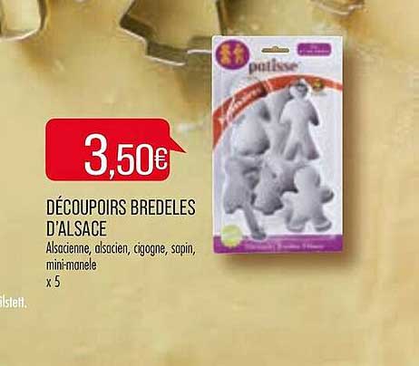 découpoirs bredeles d'alsace