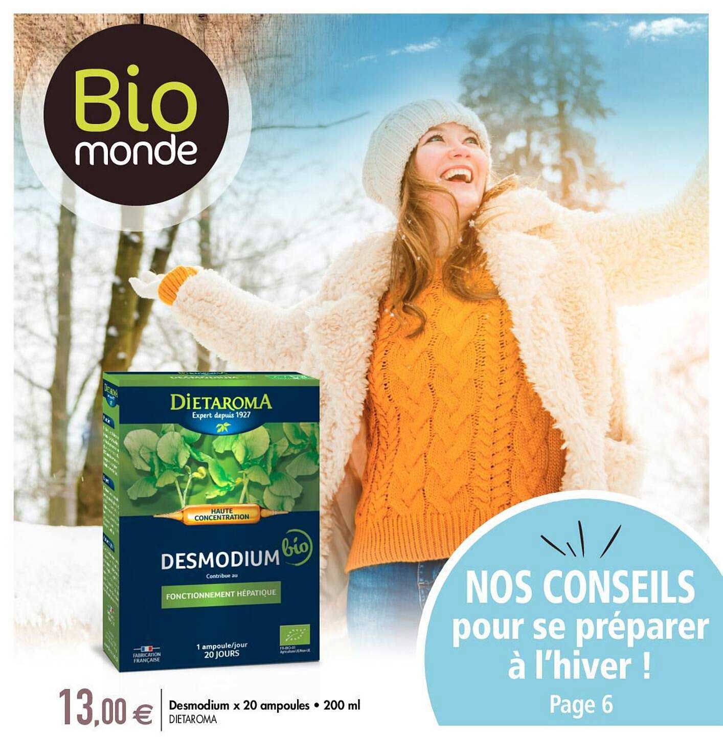 desmodium x20 ampoules dietaroma