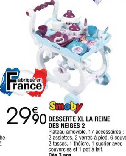 desserte xl la reine des neiges 2 smoby