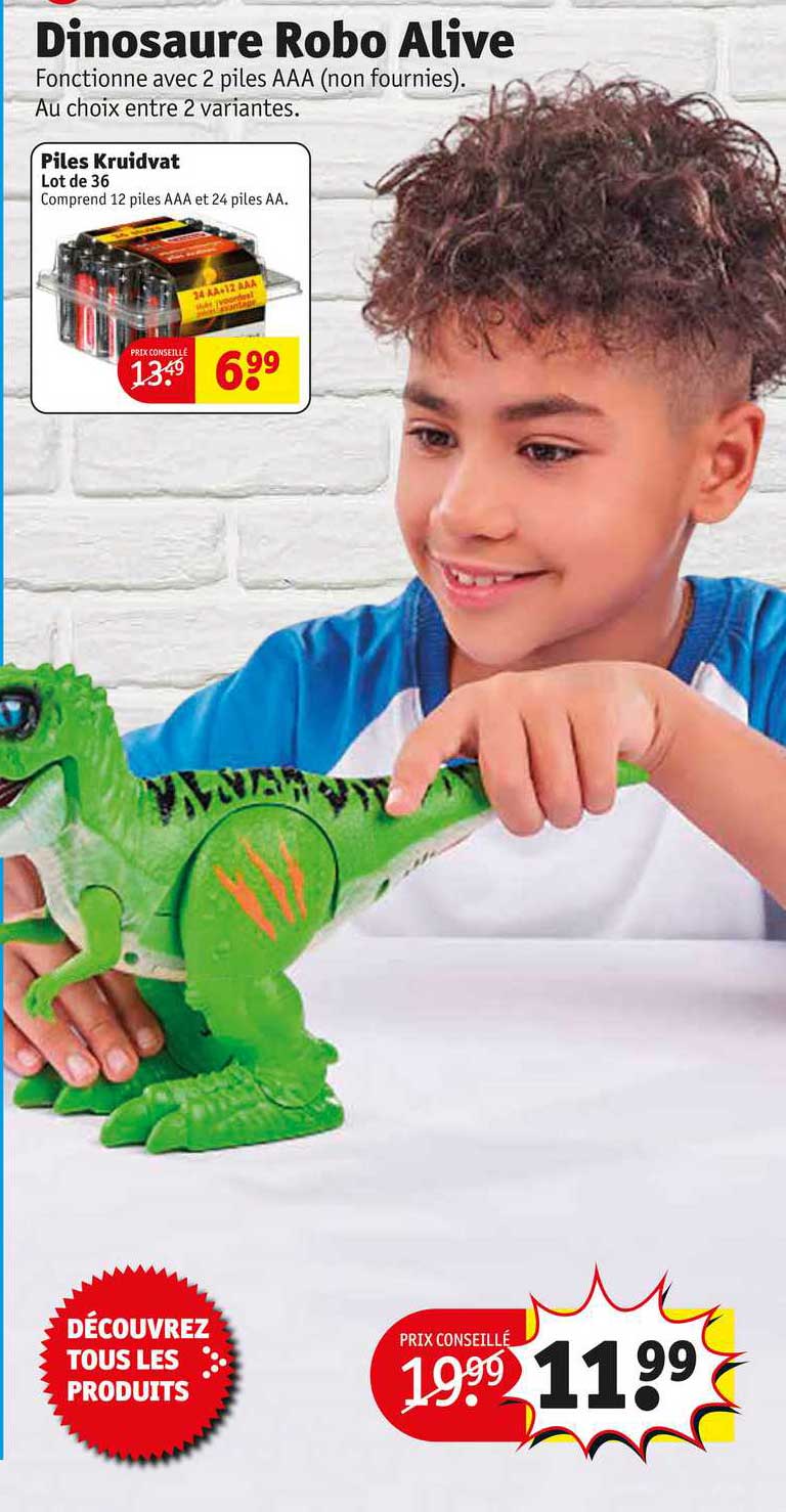 dinosaure robo alive