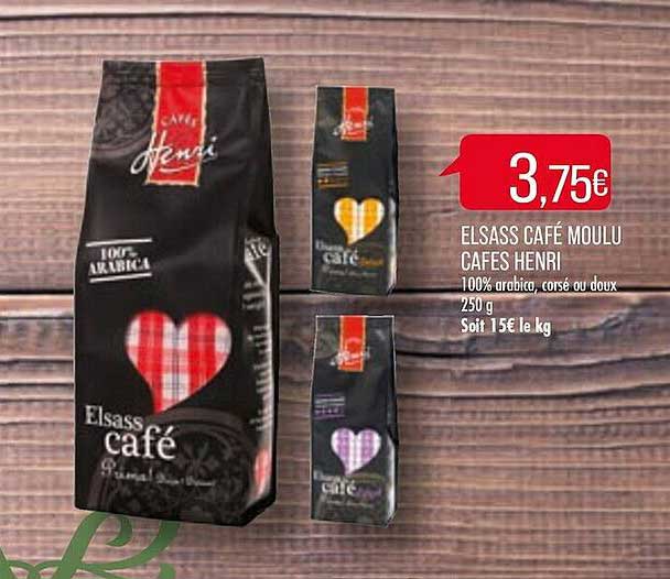 elsass café moulu cafés henri