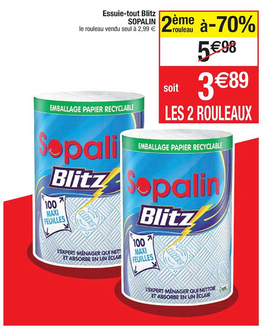 essuie-tout blitz sopalin