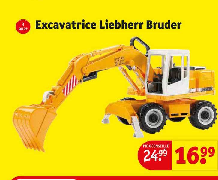 excavatrice liebherre bruder