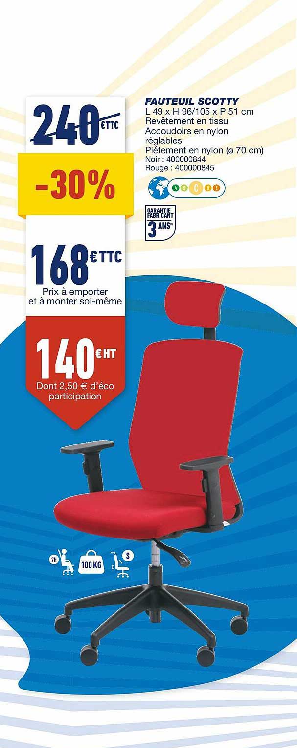fauteuil scotty