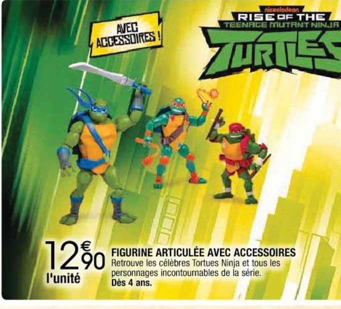 figurine articulée avec accessoires