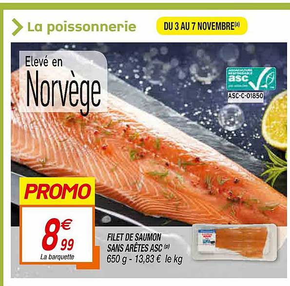 filet de saumon sans arêtes asc