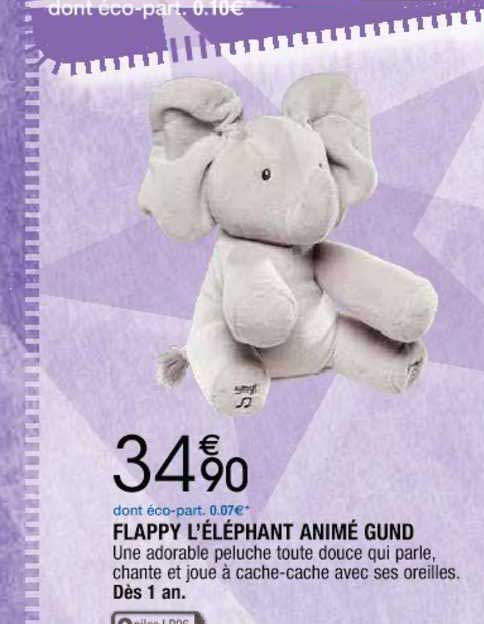 flappy l'éléphant animé gund
