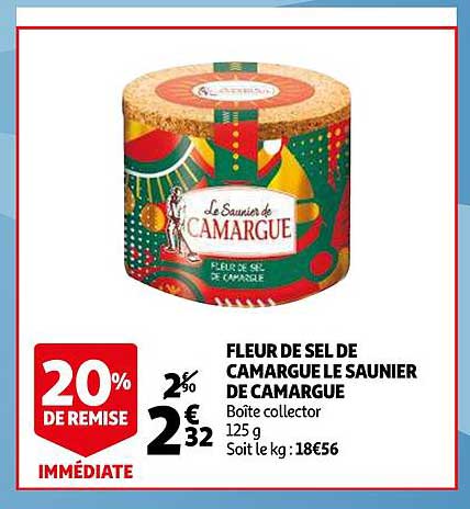 fleur de sel de camargue le saunier de camargue