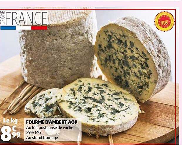 fourme d'ambert aop