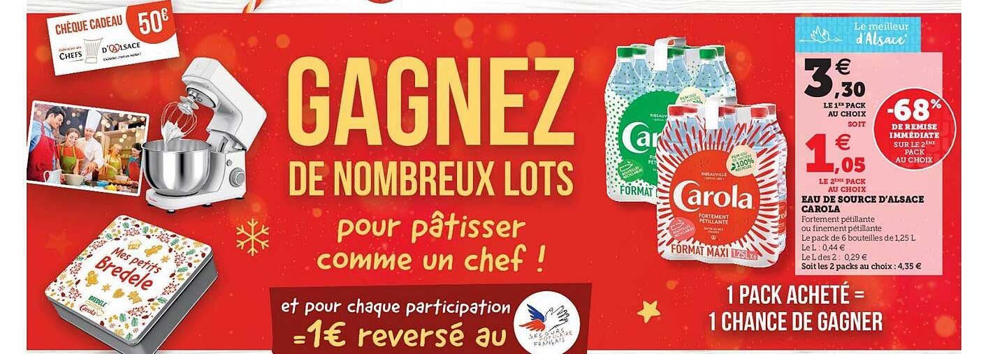 gagnez de nombreux lots