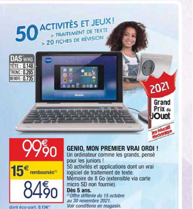 genio, mon premier vrai ordi !