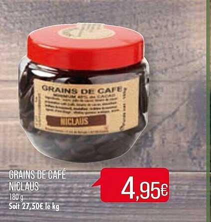 grains de café niclaus