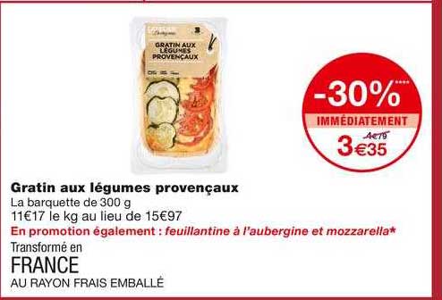 gratin aux légumes provençaux