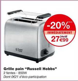 grille pain "russell hobbs"