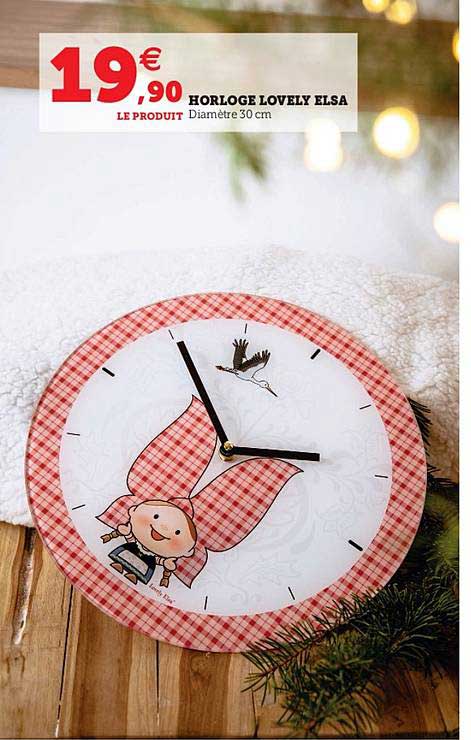 horloge lovely elsa