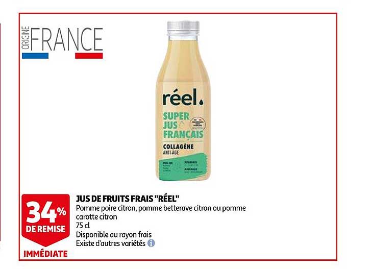 Jus De Fruits Frais "réel"
