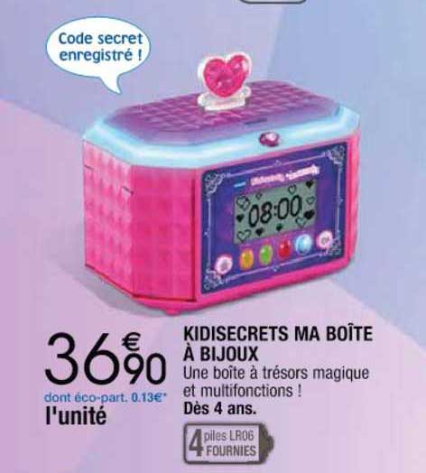kidisecrets ma boîte à bijoux