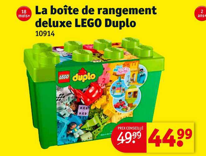 La Boîte De Rangement Deluxe Lego Duplo