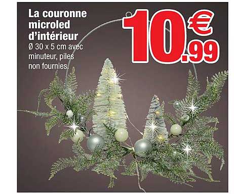 la couronne microled d'intérieur