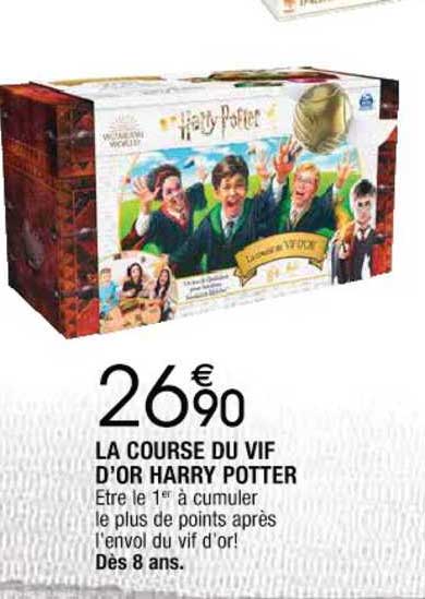 la course du vif d'or harry potter