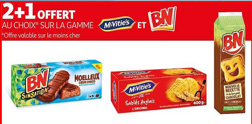 la gamme mc vitie's et bn